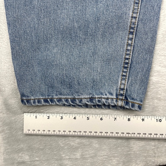 Vtg Levi's 560 Jeans Mens 42x34 Blue Denim Comfort Fit High Rise Straight Leg - Picture 10 of 10